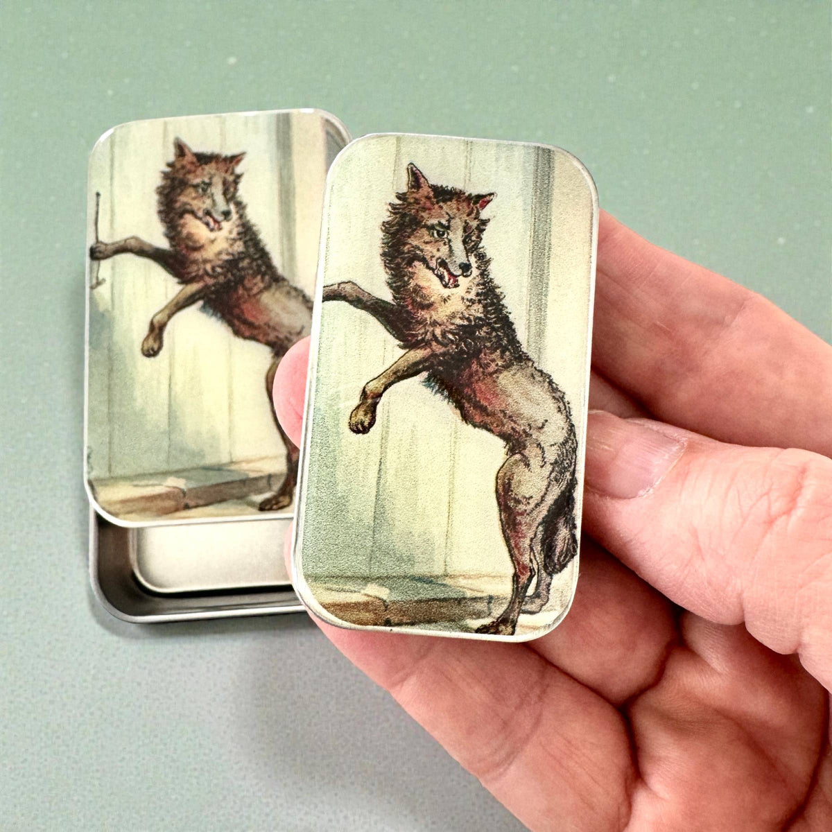 The Wolf at the Door Notions Tin - Firefly Notes