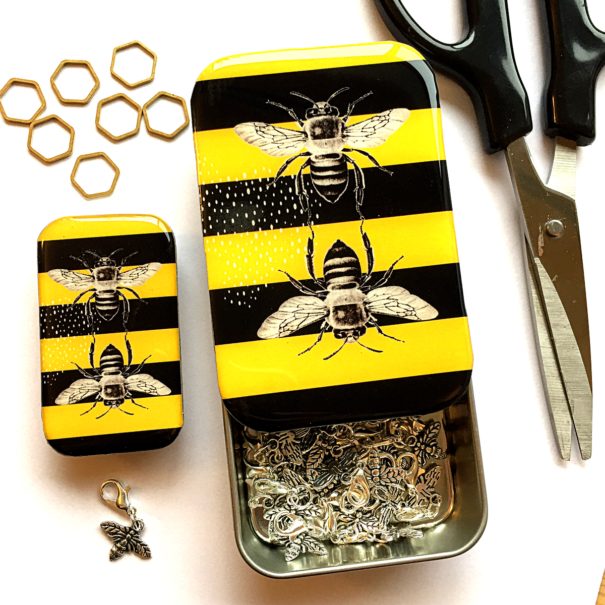 Bee Notions Tin - Firefly Notes
