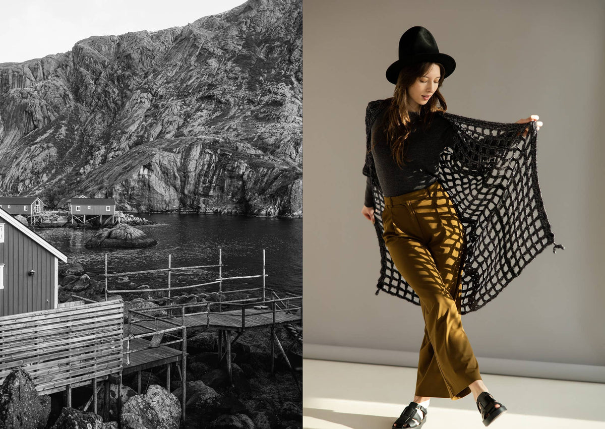 Nordic Textures in Crochet Garments - Linda Skuja