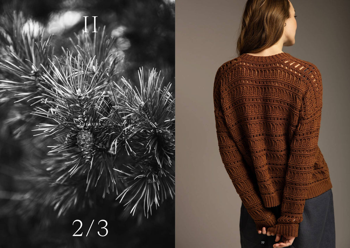 Nordic Textures in Crochet Garments - Linda Skuja