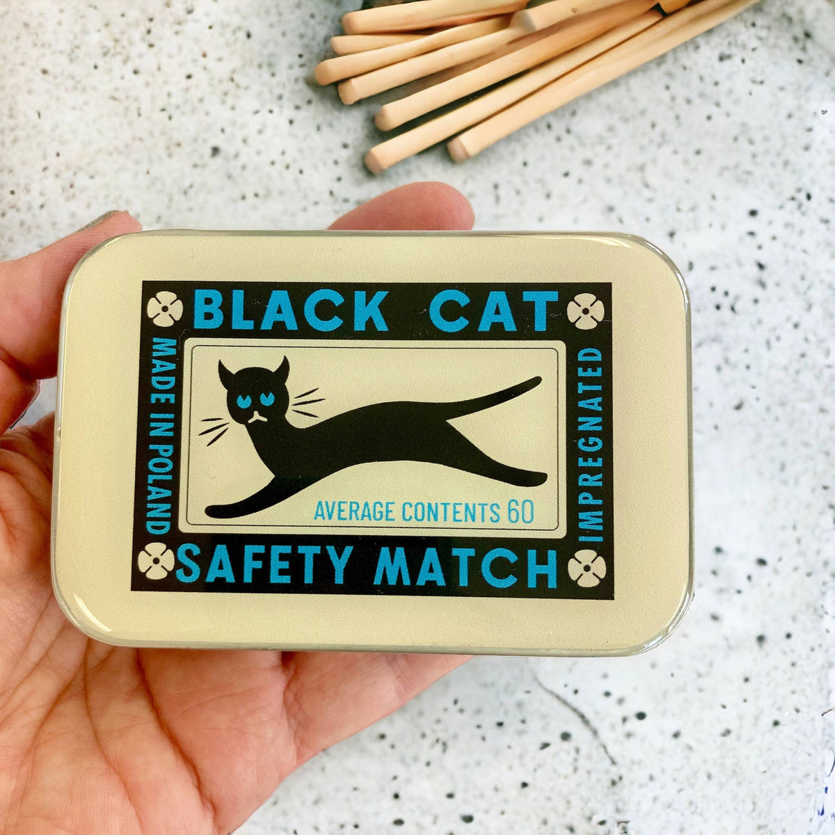 Black Cat Notions Tin - Firefly Notes