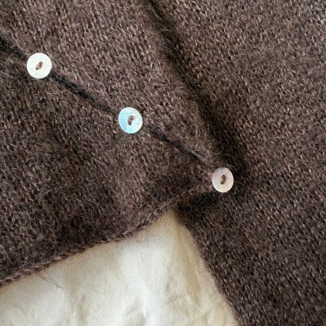 PetiteKnit - Parelmoer Knopen Ø11.4mm 6st