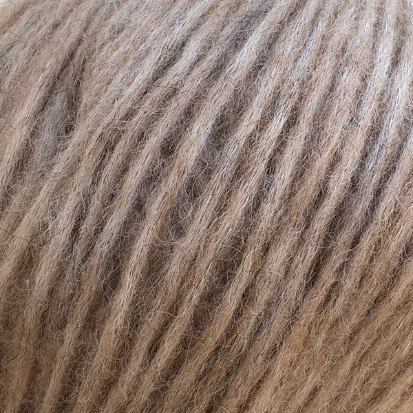 Closeup van bol Snefnug Natur kleur Latte