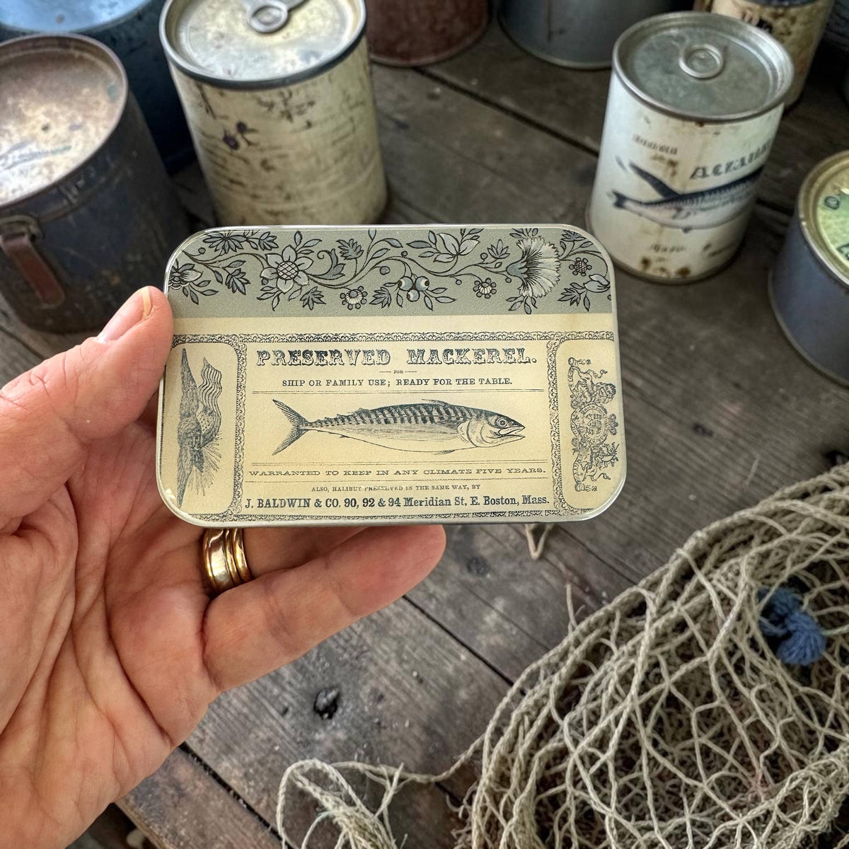 Tinned Fish Notions Tin - Firefly Notes