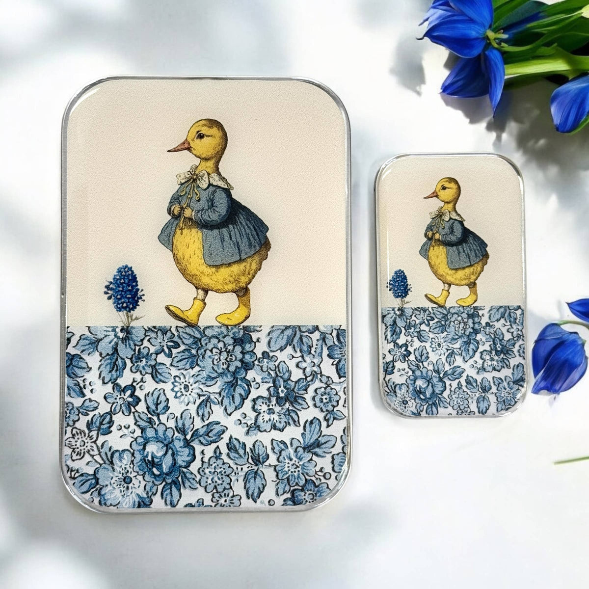 Duck and Flowers Notion Tin - Firefly Notes