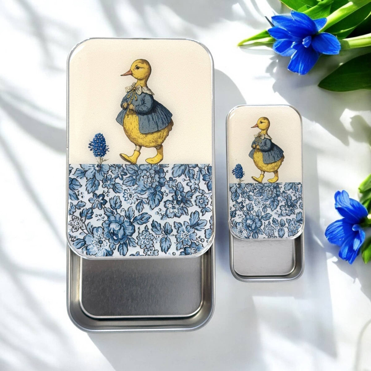 Duck and Flowers Notion Tin - Firefly Notes