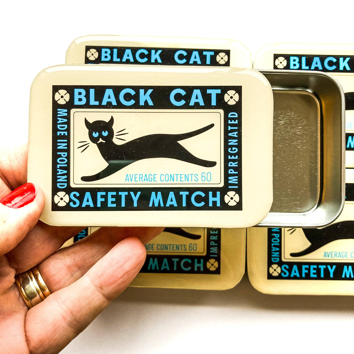 Black Cat Notions Tin - Firefly Notes
