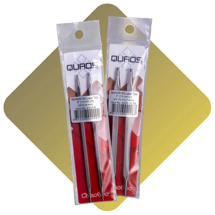ChiaoGoo QUADS 13cm Lace verwisselbare breinaaldpunten