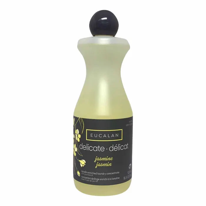 Plastic fles 500ml Wolwasmiddel no-rinse jasmijn geur