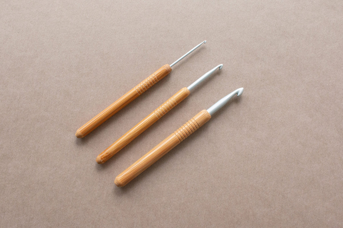 Seeknit Koshitsu Haaknaalden met Aluminium Punt - 13cm