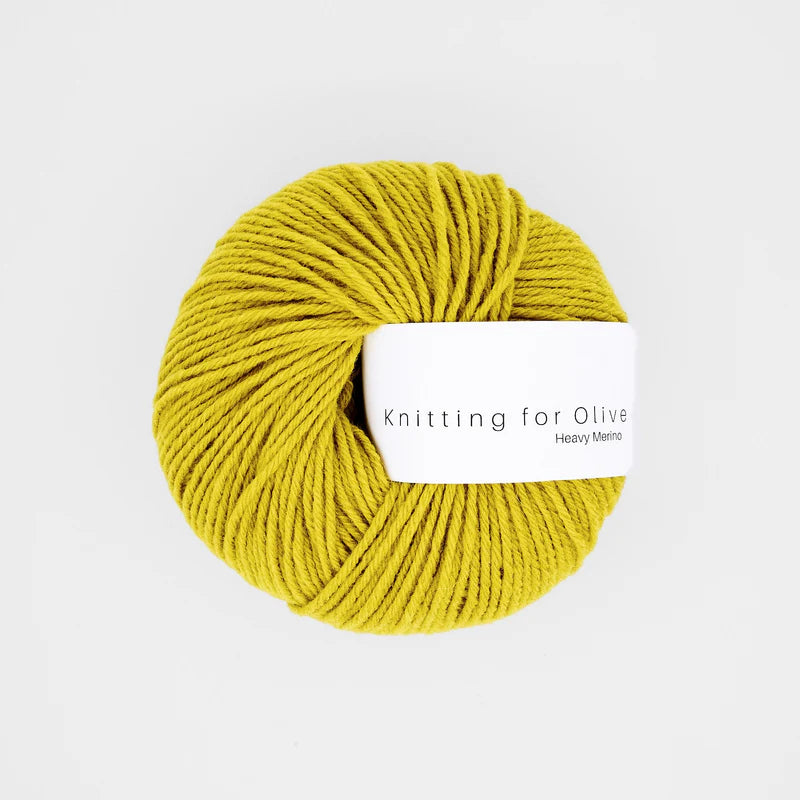 1 bol Heavy Merino van Knitting for Olive in de kleur Umami Yellow