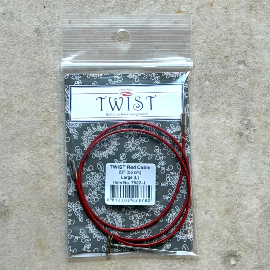ChiaoGoo Twist Red Cable Large