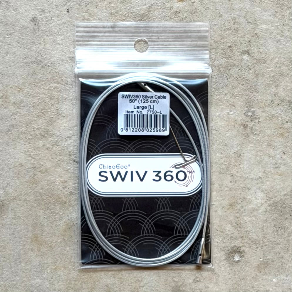 ChiaoGoo Swiv 360 Silver Cable Large