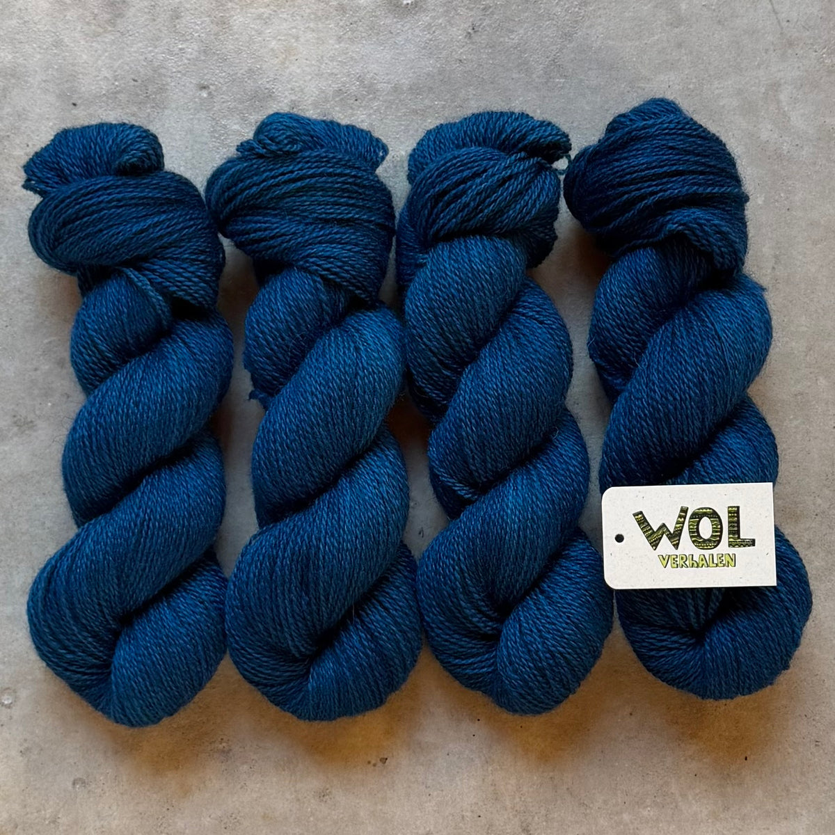 4 strengen Rustic Sport in een Heathered blauwe kleur, moonlight