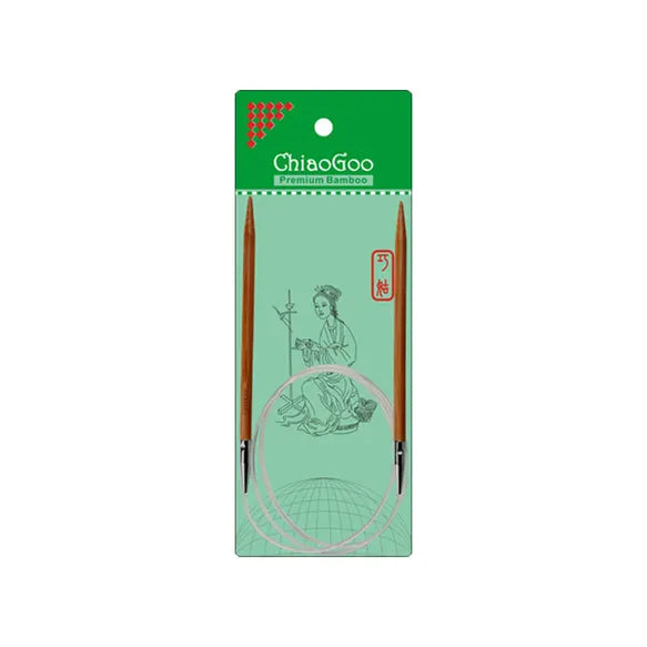 ChiaoGoo Bamboo Circular Rondbreinaalden 100cm