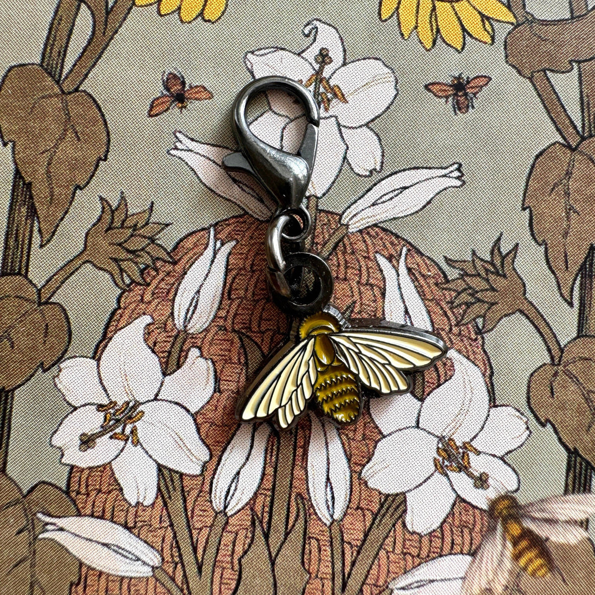 Honey Bee StitchMarker - FireFly Notes