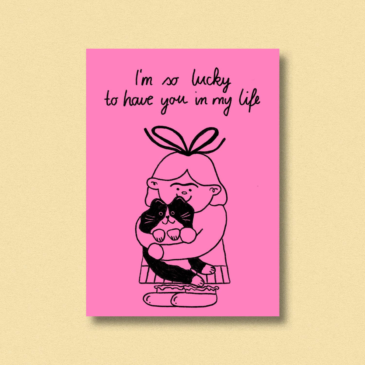 Lucky | Ansichtkaart