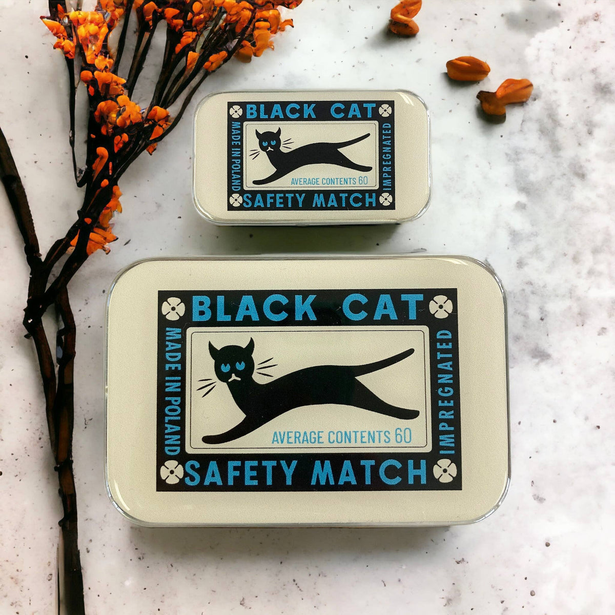 Black Cat Notions Tin - Firefly Notes