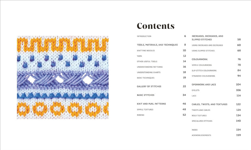 Knitting Stitches Step By Step - Jo Shaw