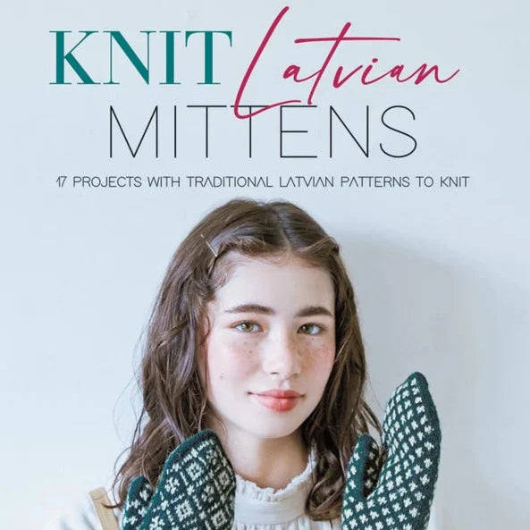 Knit Latvian Mittens - Motoko Ishikawa